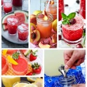 A Collage of the Best Lemonade Recipes for Summer