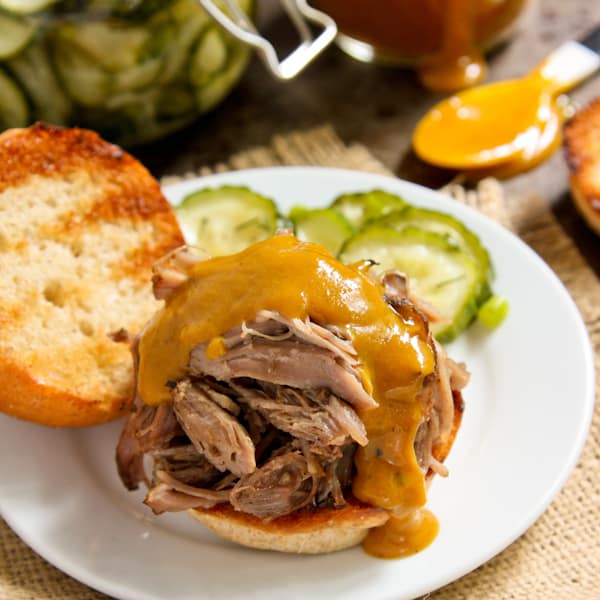The Best Slow Cooker Pulled Pork Recipe - The Kitchen Girl