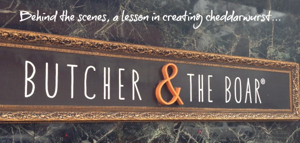 Butcher & the Boar sign