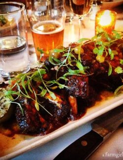 Jerk Baby Back Pork Ribs served at Butcher and the Boar restaurant