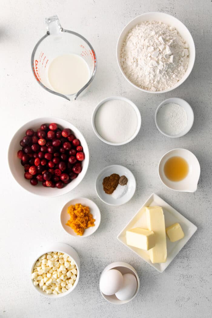 Ingredients needed to make orange skillet cake