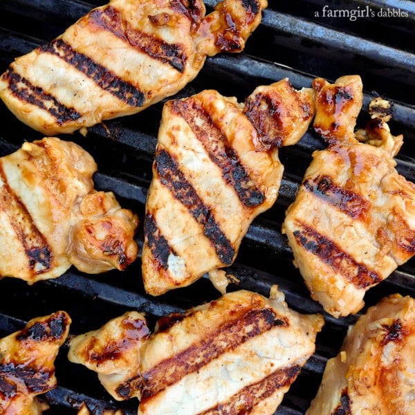 Asian Pork Tenderloin on the grill