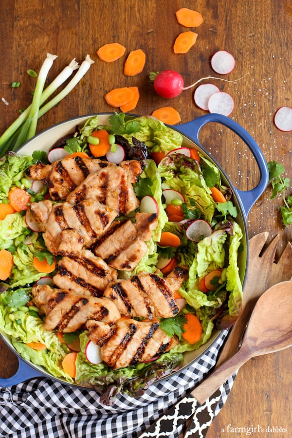 Grilled Asian Pork Tenderloin Salad Hearty Dinner Salad Recipe