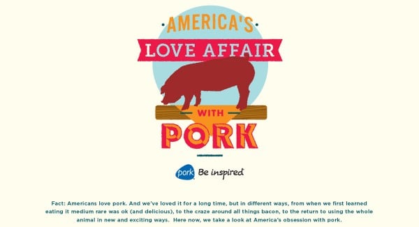 America's Love Affair with Pork from Pork Be Inspired logo