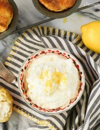 Whipped Lemon-Vanilla Bean Butter
