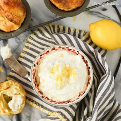 Whipped Lemon-Vanilla Bean Butter