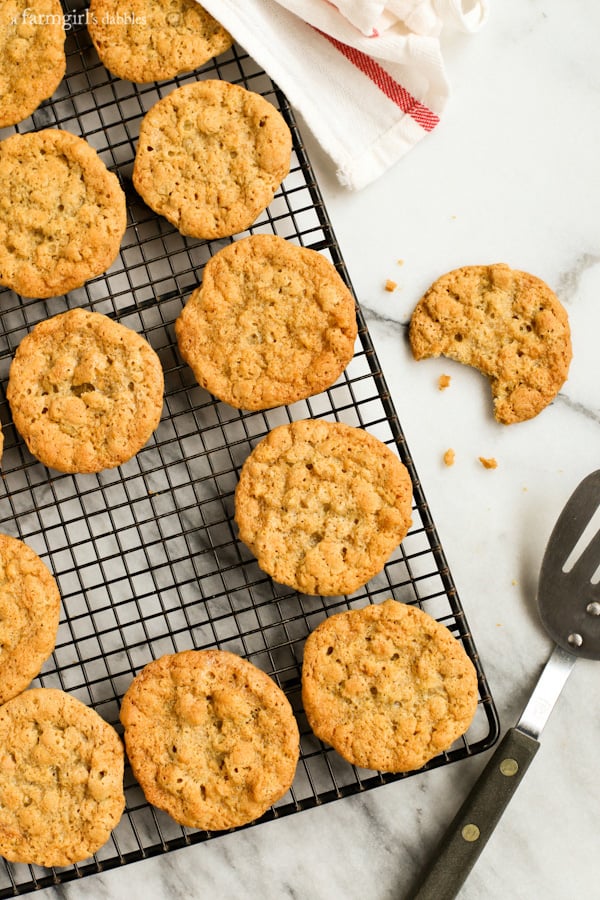 cookies on a cooling rack