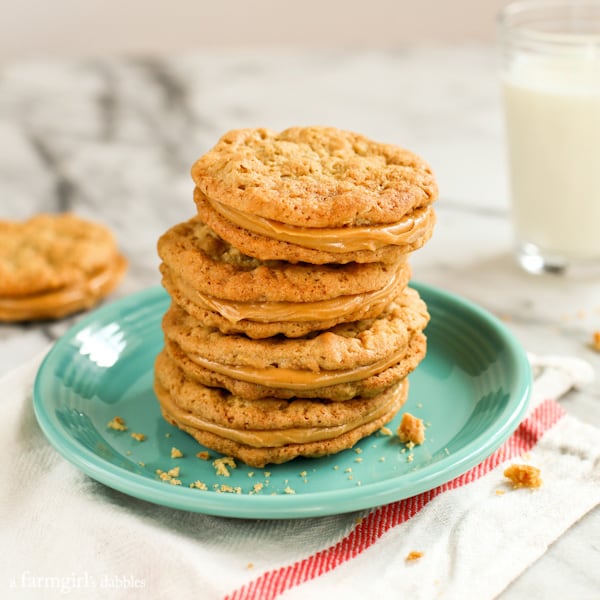 Buttery Peanut Butter Sandwich Cookies