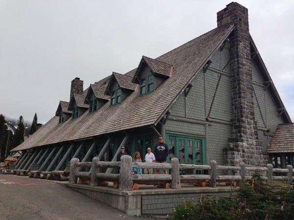 paradise lodge at Mount Rainier National Park