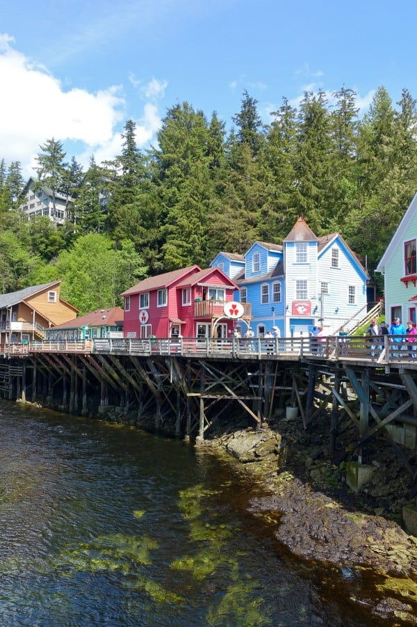 Creek Street in Ketchikan, Alaska