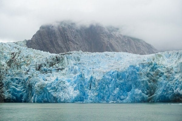 Sawyer glaciers in Tracy Arm Fjord