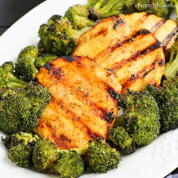 Honey Mustard Grilled Chicken Breasts