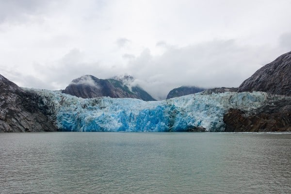 Sawyer Glacier in alaska