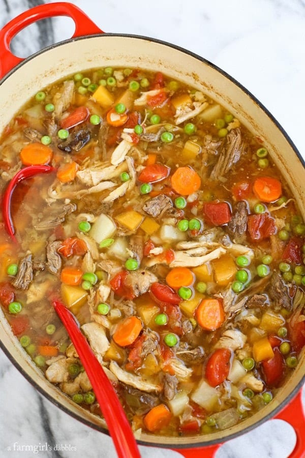 Booyah {a soup tradition of the Upper Midwest} • a farmgirl's dabbles