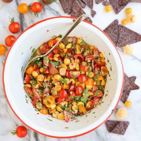 Cherry Tomato and Ground Cherry Salsa