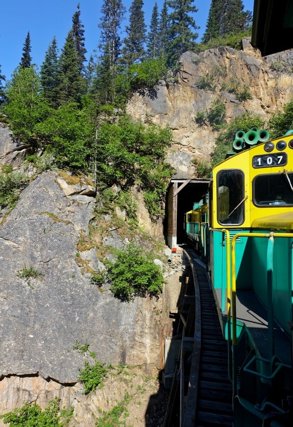 White Pass & Yukon Route Railroad in Alaska