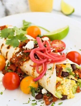 Make-Ahead Huevos Rancheros Wraps