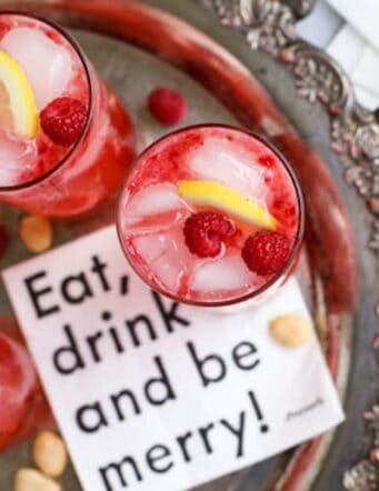 raspberry smash beverage