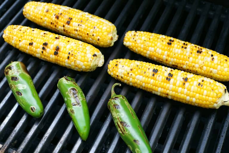 Grilled Sweet Corn and Jalapeño Slaw l a farmgirl's dabbles