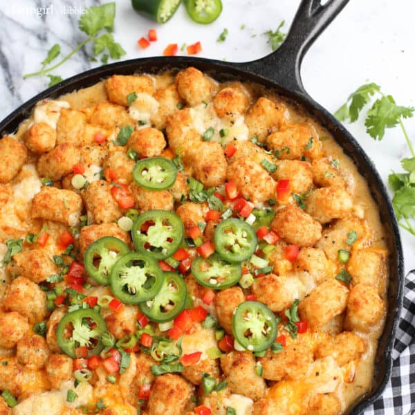 Kicked-Up Tater Tot Hotdish