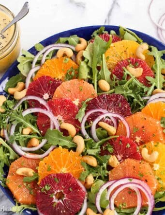 Citrus Salad with Orange Poppy Seed Dressing
