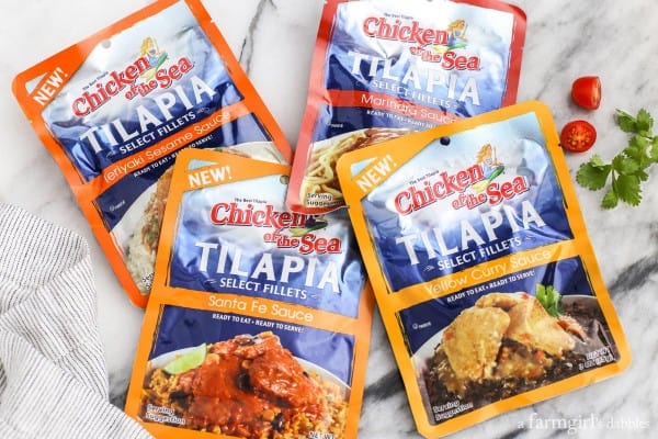 Tilapia pouches from Chicken of the Sea