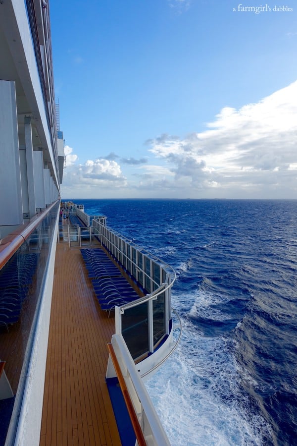 Carnival Breeze balcony view