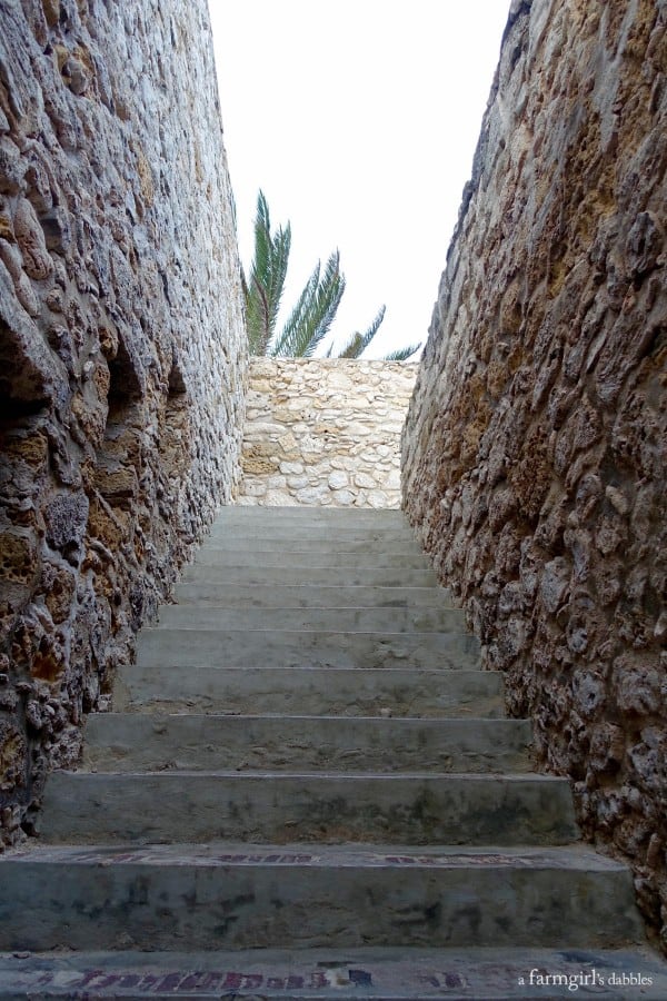 an old fort on the island of Curaçao