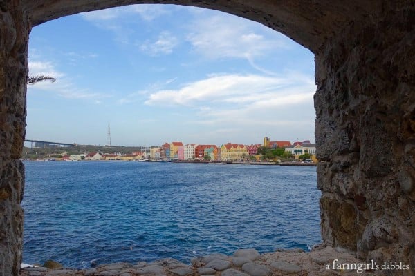 colorful buildings on Curaçao