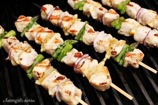 Lemon Pepper Chicken Skewers - I Am Homesteader