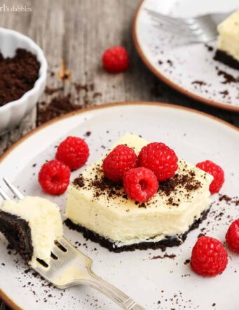 Black and White Cheesecake Bars