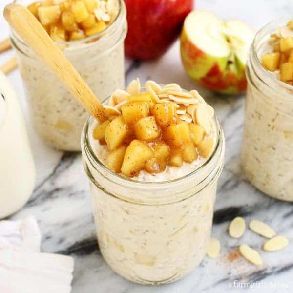 Apple Cinnamon Overnight Oats