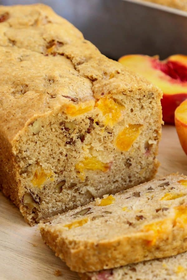 Peach Bread a farmgirl's dabbles