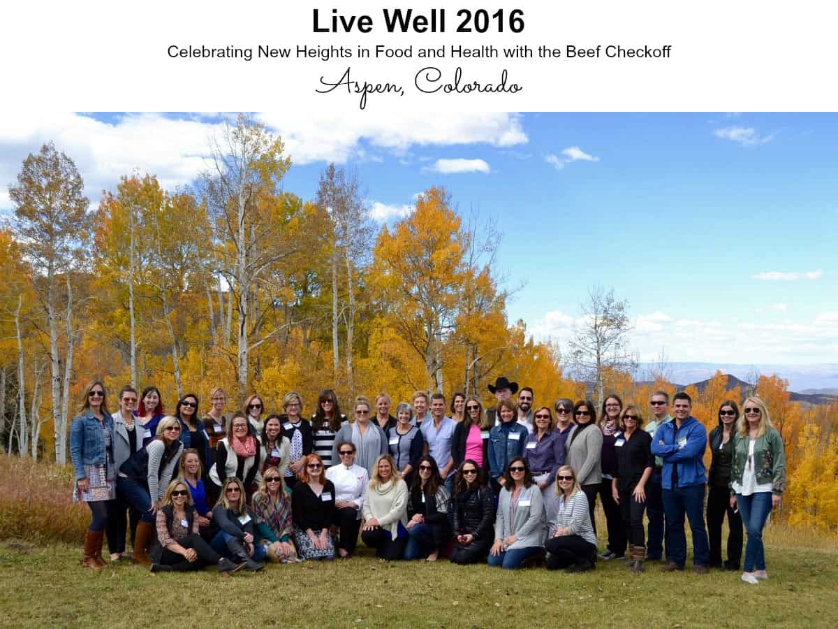 Live Well 2016 with the Beef Checkoff in Aspen, CO