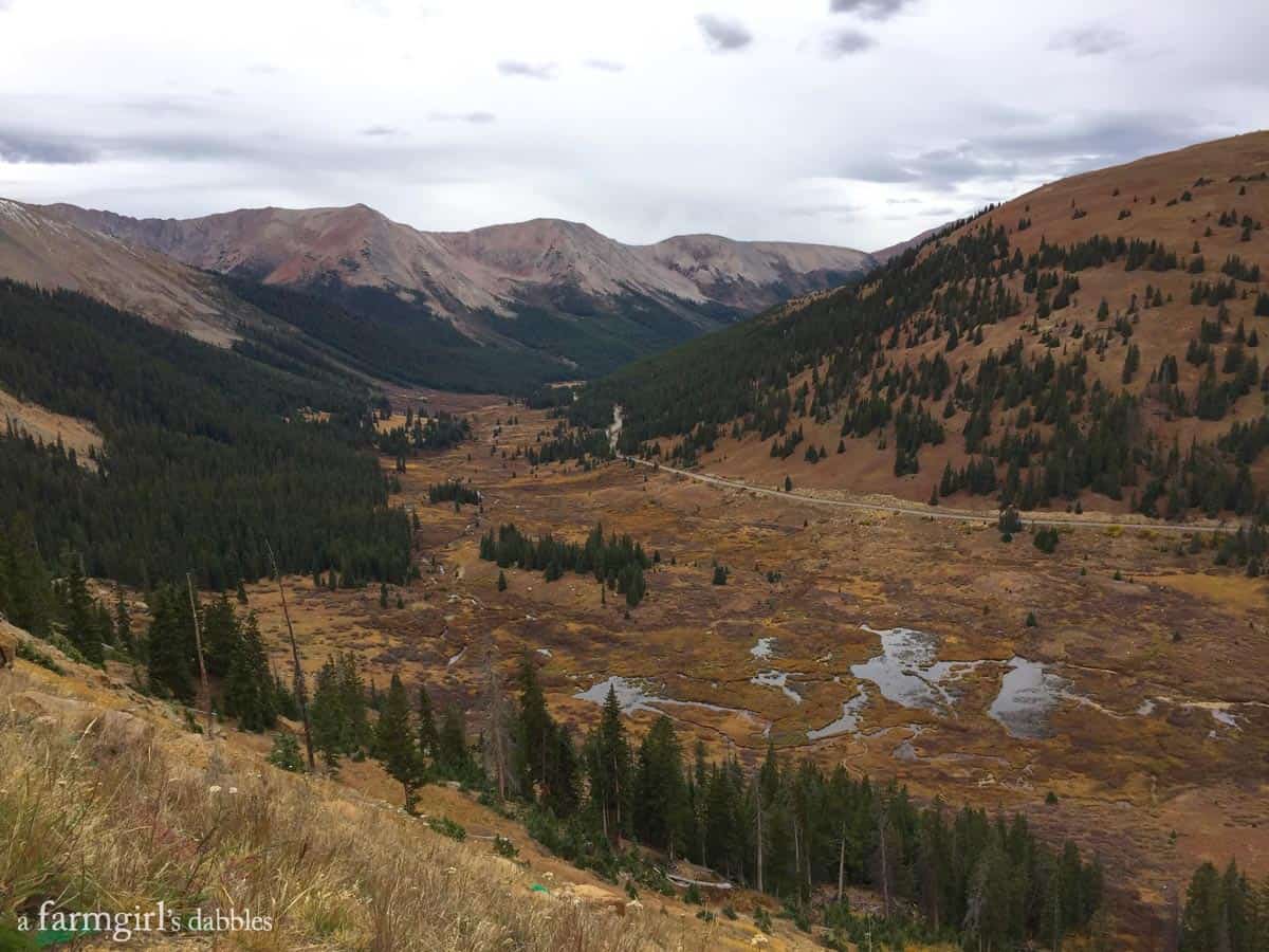 Continental Divide at Independence Pass near Aspen, CO