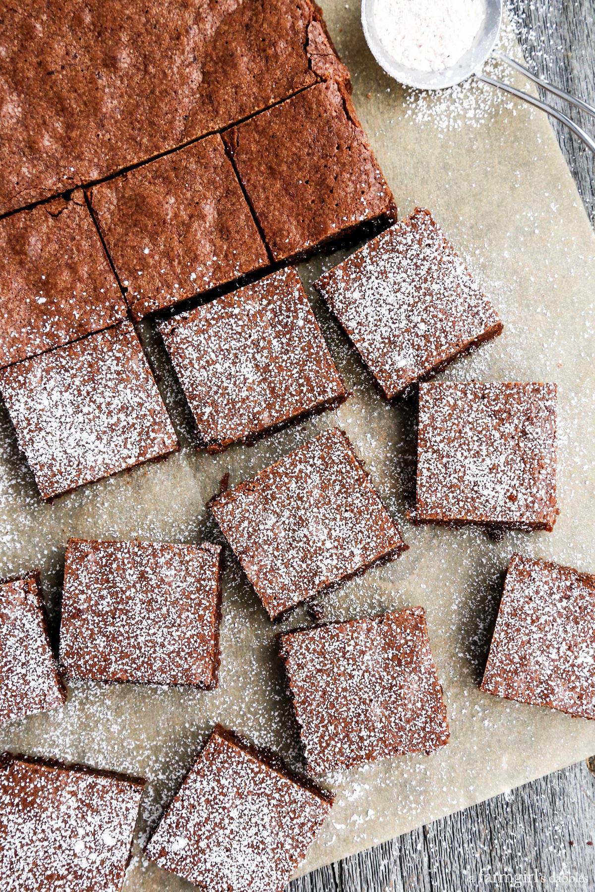Gingerbread Brownies • a farmgirl's dabbles