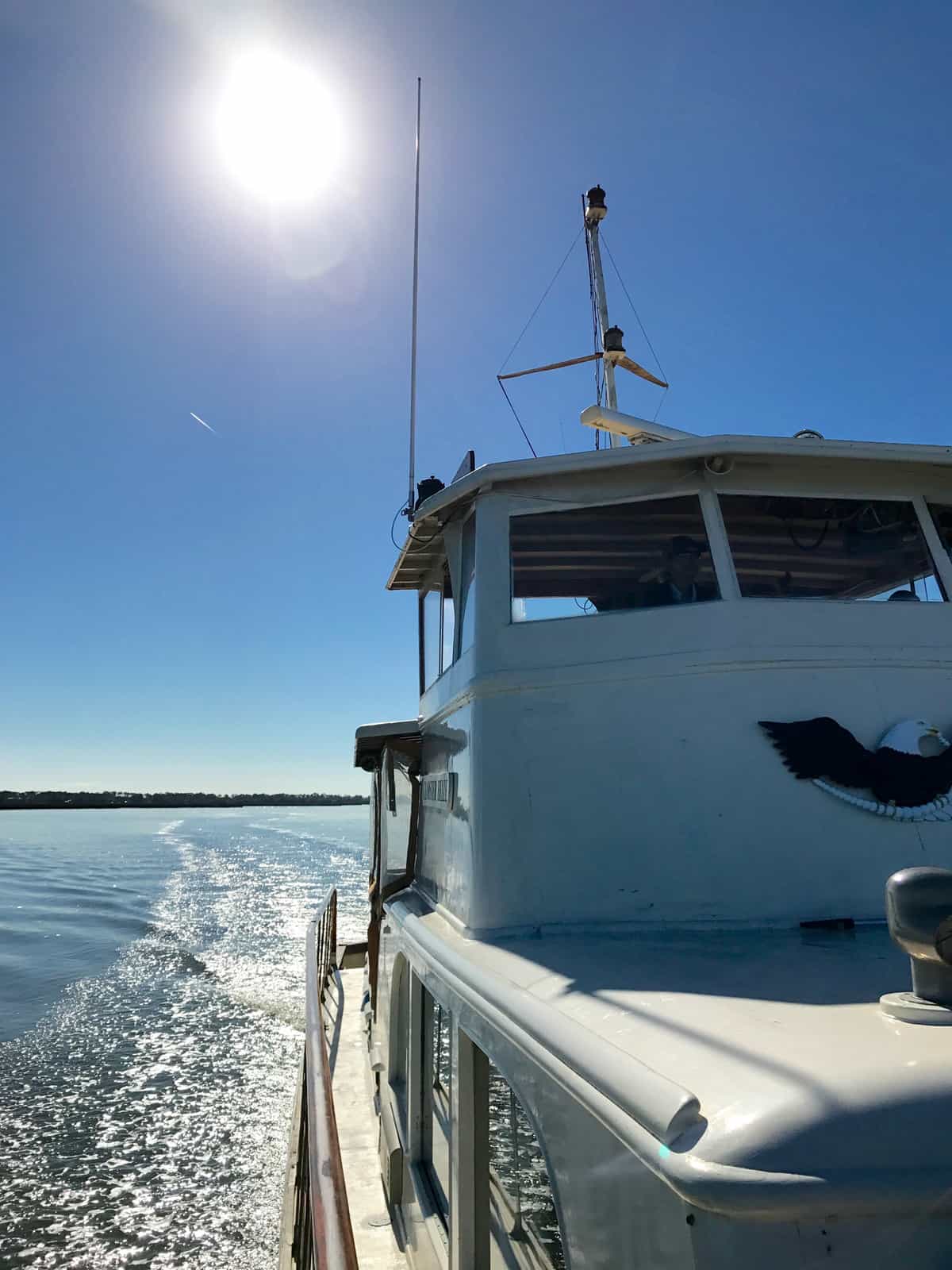 vintage yacht named Cloister Belle