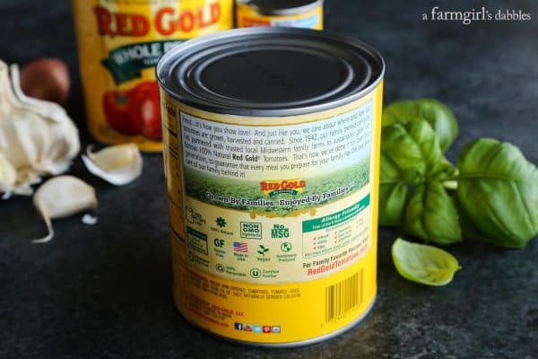 Red Gold Tomatoes cans