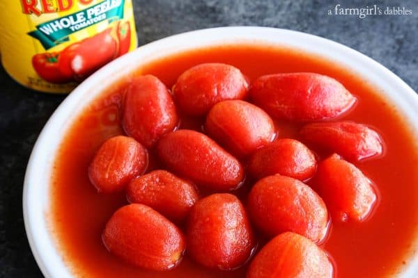 Red Gold Tomatoes on a plate