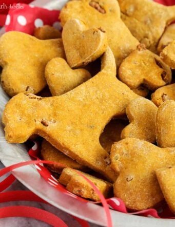 Homemade Pumpkin Bacon Dog Treats