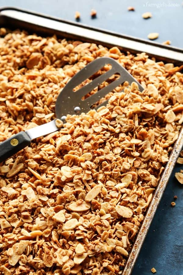 Homemade Almond Coconut Granola