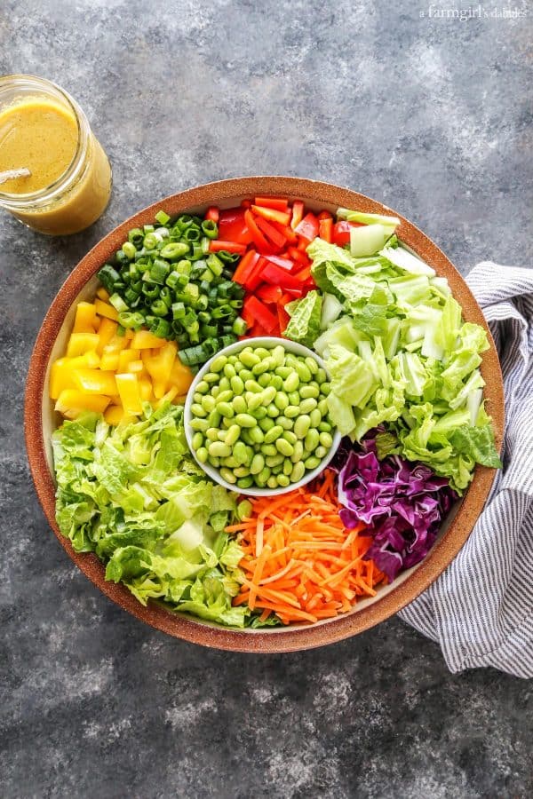 ingredients for Chopped Salad