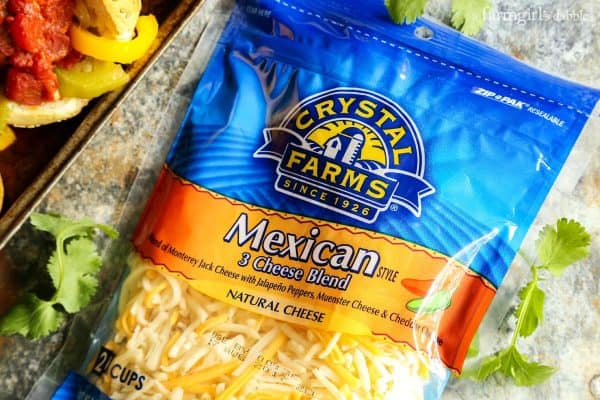 crystal farms 3 cheese mexican blend