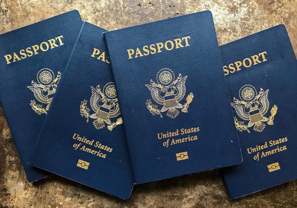 four u.s. passports