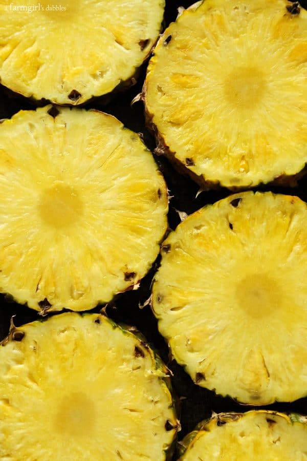 Pineapple slices