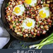 Pinterest image of potato hash