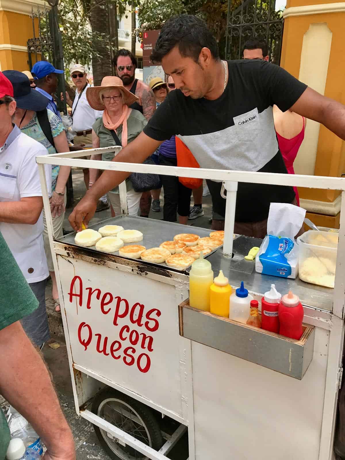 arepas con queso