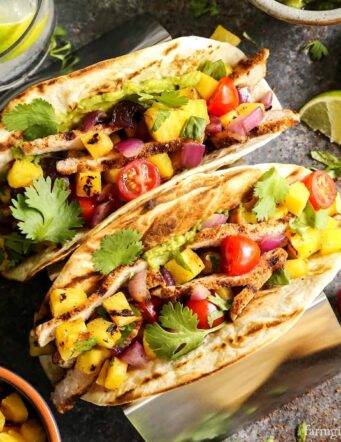 Grilled Pork and Pineapple Tacos