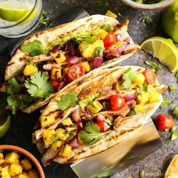 Grilled Pork and Pineapple Tacos
