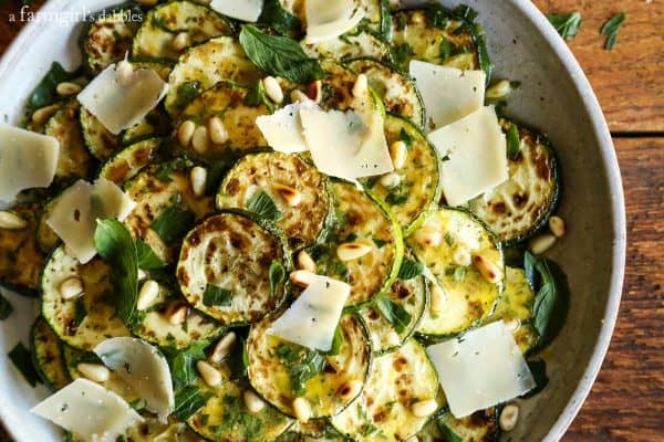 Grilled Zucchini Salad